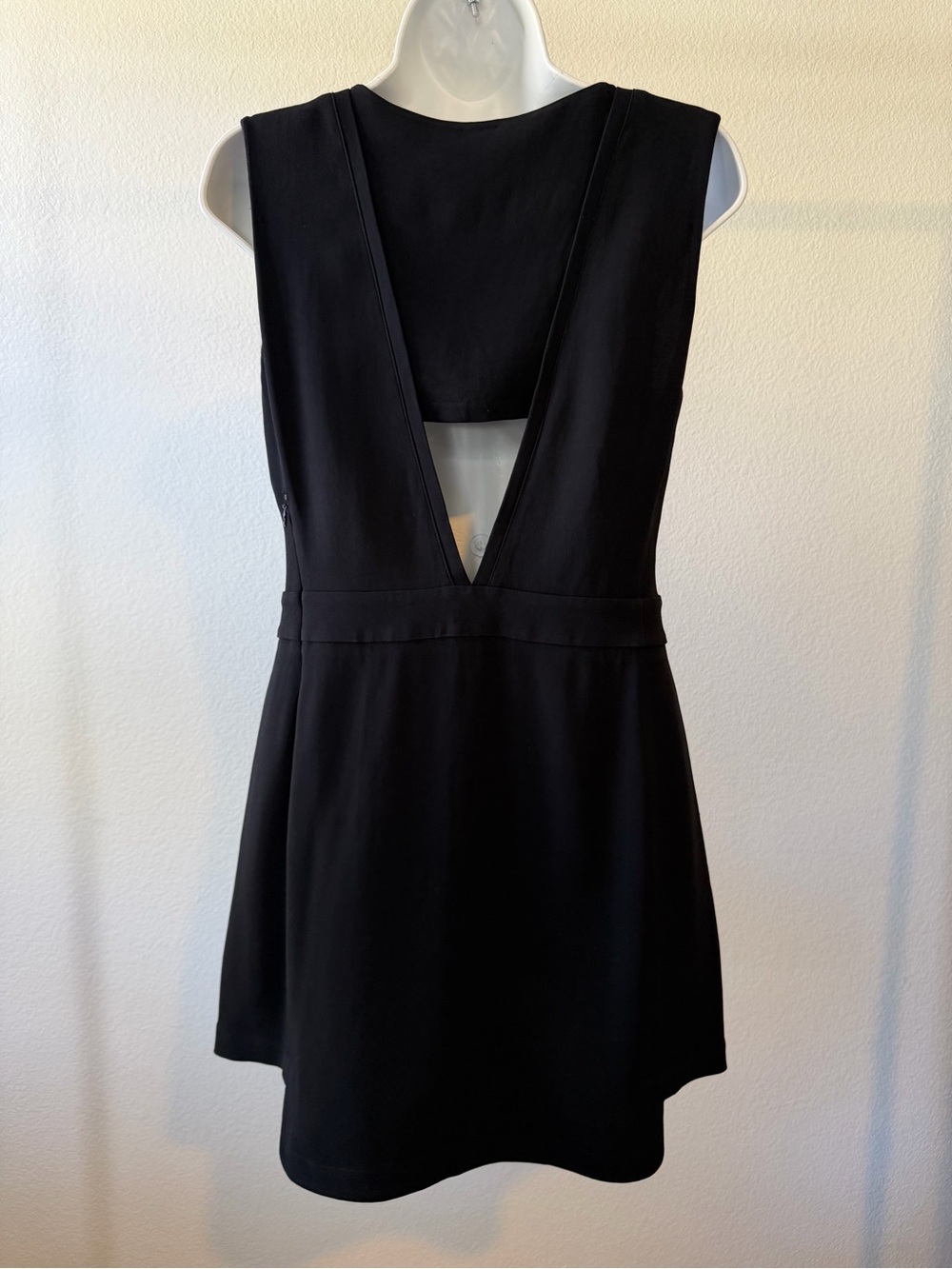 ALC Black Silk Zip Front Dress - Picture 2 of 15
